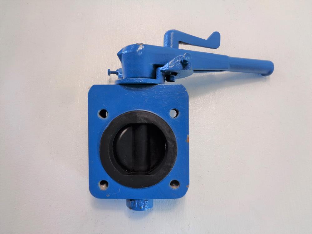 Media Valve Co. 3" Butterfly Valve, Carbon Steel Body, EPDM, #3WCB-150CWP